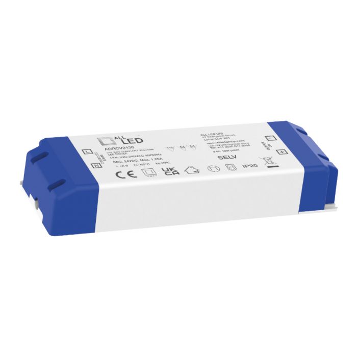 30W 24V DC Constant Voltage LED Driver