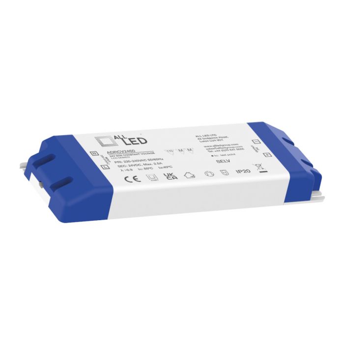 60W 24V DC Constant Voltage LED Driver