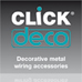 Deco 2 Gang Double Blank Plate in Satin Chrome