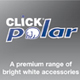 Click Polar 3 amp 3 pin Lighting Plug White