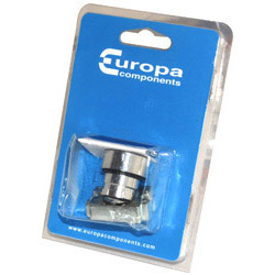 Europa 22mm Red Flush Push Button