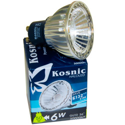 Kosnic KTC LED PowerSpot 6W Halo GU10 Lamp