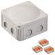 Wiska Combi 607/5 Grey Weatherproof Junction Box - view 1